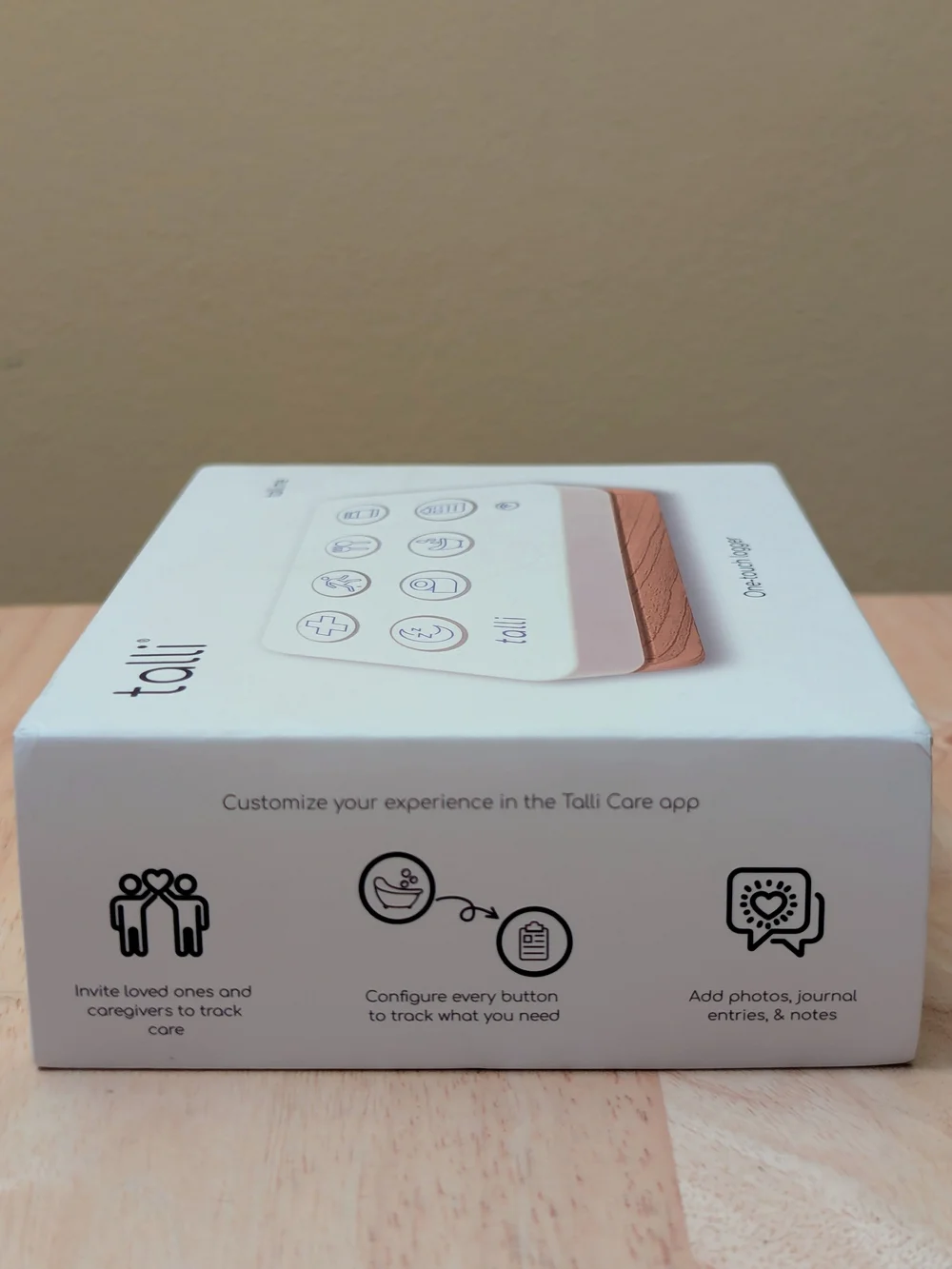 Talli One-Touch Caregiver & Health Tracker Baby / Elderly Logger w/ App - New